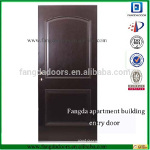 Fangda exterior steel apartment building entry doors